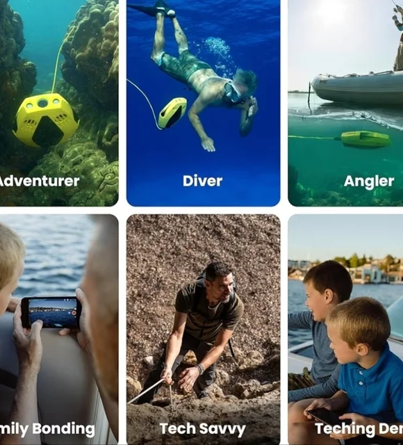 NIB Chasing Dory 1080p Full HD Underwater ROV Drone Camera Real Time Viewing - Picture 7 of 16